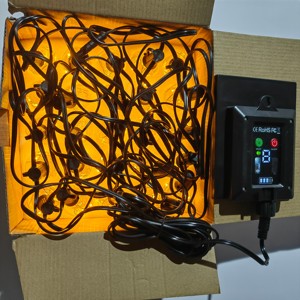 <span class=keywords><strong>Guirnalda</strong></span> de luces LED E27 IP65 impermeable solar para patio vacaciones jardín boda Camping decoración al aire libre S14 bombilla 10m 48ft - Product Image 5