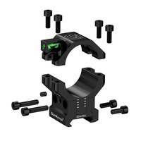 Support de lunette WESTHUNTER WH204M réglable en hauteur et en angle, 20 mm, compatible avec les anneaux optiques de 25,4 mm, 30 mm, 34 mm, pour viseurs télescopiques.