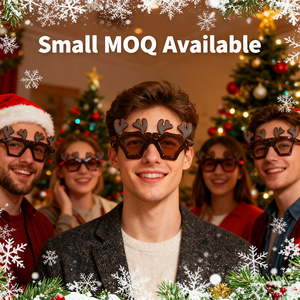 Deer LED Glasses Ultra Long <b>Battery</b> Life Comfortable Wearing Technology $ense for Winter Christmas Parties Party Accessories - Product Image 2