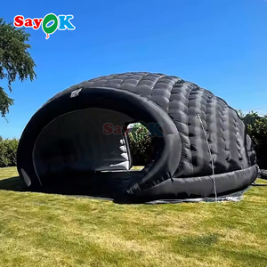 Carpa Inflable Tipo Iglú con Iluminación LED Portátil para Eventos al Aire Libre, Fiestas de Cumpleaños, Reuniones, Celebraciones de Graduación - Product Image 2