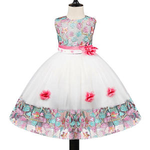 เดรสผ้าปะติดพลอยเทียมสำหรับเด็กผู้หญิง<span class=keywords><strong>ชุด</strong></span>เดรสสีขาวสีแดง<span class=keywords><strong>มะนาว</strong></span>สำหรับงานแต่งงาน - Product Image 2