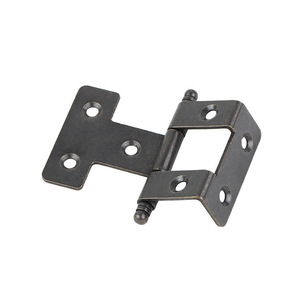 Bisagra Metálica para Muebles Yihuaxing 50x48x2.0T, Superficie de Bronce, Estilo Tradicional, Hierro Antioxidante - Product Image 5