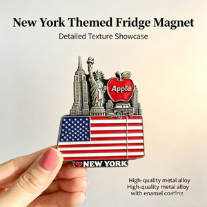 Imanes de Refrigerador Metálicos Ecológicos Personalizados con Impresión por Transferencia Térmica para Regalos Publicitarios, Decoración del Hogar, Regalos de Navidad - Product Image 5