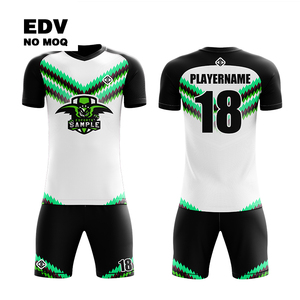Maillot de football pour enfants OEM en gros, séchage rapide, évacuation rapide de l'humidité, doux et respirant pour les matchs rapides - Product Image 1