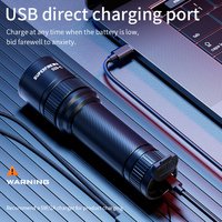 Lampe torche LED de poche USB EDC en alliage d'aluminium étanche rechargeable avec logo personnalisé 145 lumens – Offre Spéciale