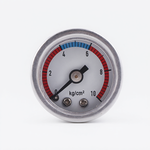 Manomètre axial à liquide de 30 mm YN30Z en fonte pour la mesure industrielle - Product Image 1