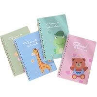 Fabricant A5 spirale couverture rigide Anime carnet de notes couverture de papier journal bloc-notes pour école bureau enfants filles étudiants