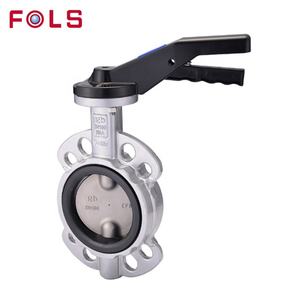 מקורבות סוג רקיק שסתום פרפר יד מנוף PP PVC PVDF <span class=keywords><strong>CPVC</strong></span> - Product Image 3