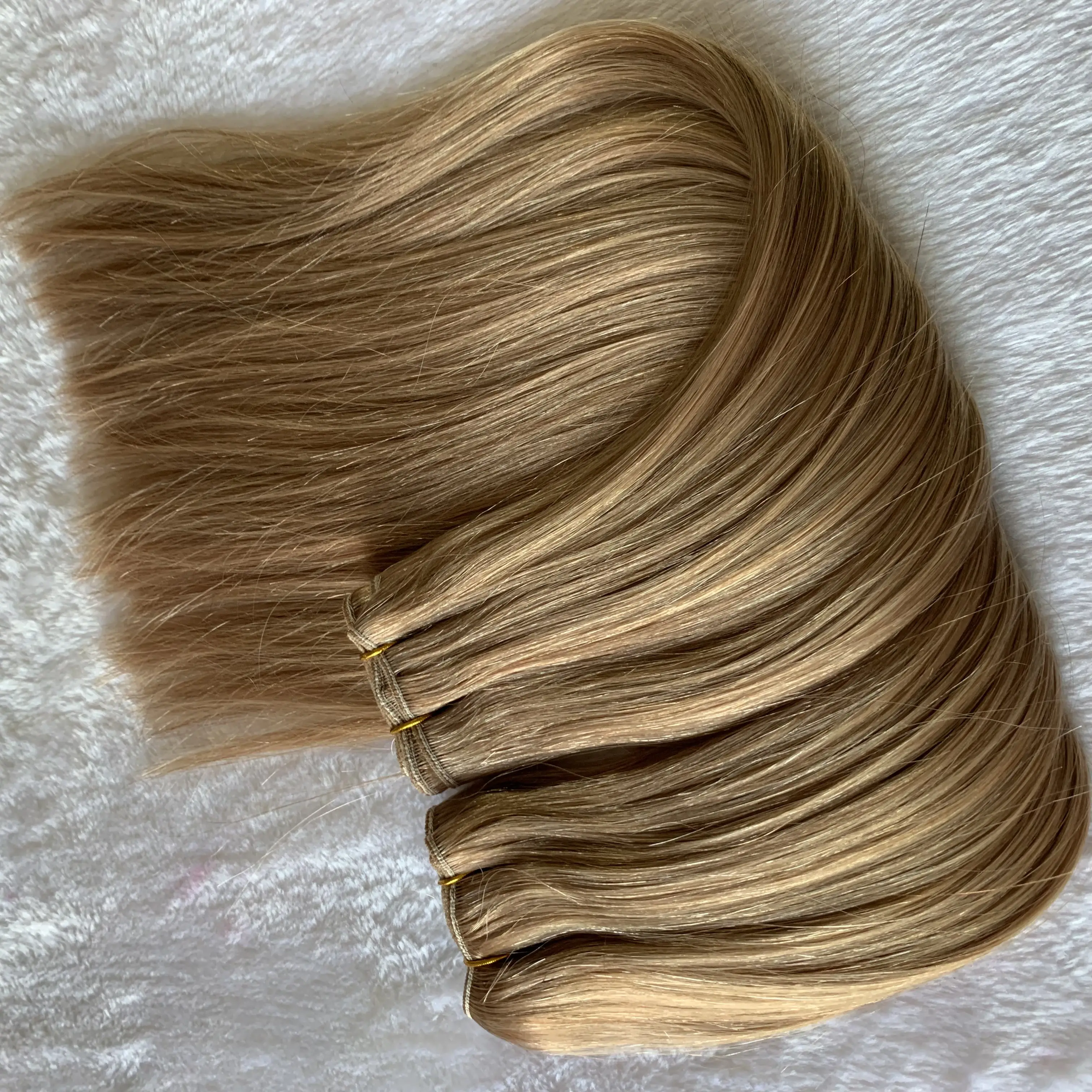 Extensiones de pelo de trama de moda, color rubio/marrón/balayage, mejor calidad, 2022