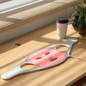 Máscara Facial de Luz Roja de <span class=keywords><strong>7</strong></span>+1 <span class=keywords><strong>Colores</strong></span> para Uso Doméstico, con Enchufe Estadounidense/Chino - Product Image 5