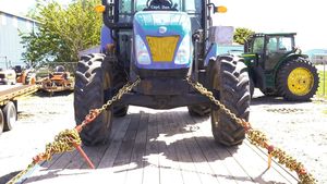 Z2LIFTINGグレード70トラックチェーン/鉄チェーンClevisフック付きゴールデン亜鉛メッキ - Product Image 5