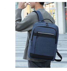 Wholesale Custom Logo 15 Inch <b>Computer</b> <b>Bag</b> Geometric Laptop Backpacks Campus Casual Backpack for Student - Product Image 5