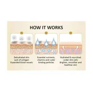 Máscara de cristal de colágeno para olhos, máscara de hidrogel anti-colírio, de marca própria, ouro 24K, 20 estilos