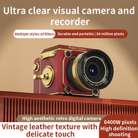 Kamera Digital Vintage M31 Baru 2026 Perekaman Video HD Zoom 16x Autofokus Baterai 1000mAh Kamera Retro Portabel untuk Fotografi
