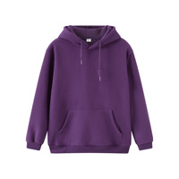 Sudadera con Capucha YKH de 330 g/m², de Buena Calidad, Talla Grande, Lisa, Estilo Urbano, para Hombre, Manga Larga