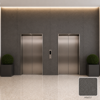 Panneau mural WPC en gros, classe E0, ignifuge B1, certifié CE, panneau décoratif intérieur imperméable pour hôtel et bureau