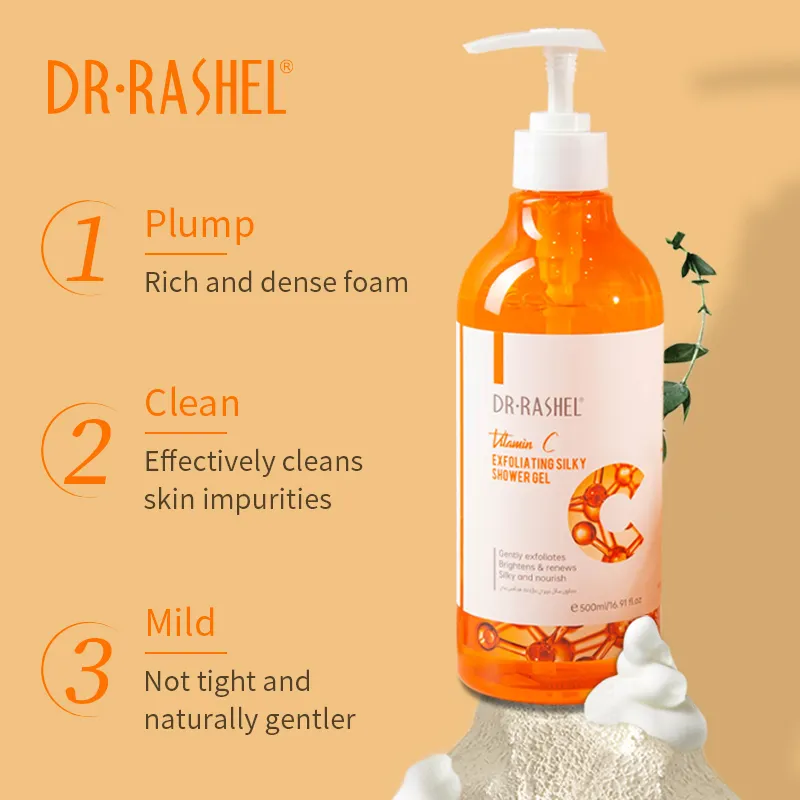 Dr. rashel C vitamini peeling İpeksi duş jeli