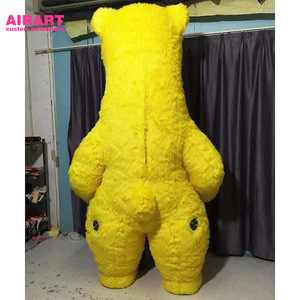Gonfiabile Lupo Mannaro Cosplay Costume Adulto Lupo Mannaro di Trucco Vestito a Palloncino Colore Su Misura Logo Personalizzato Stampato Lupo 1 Parte/Parti - Product Image 5