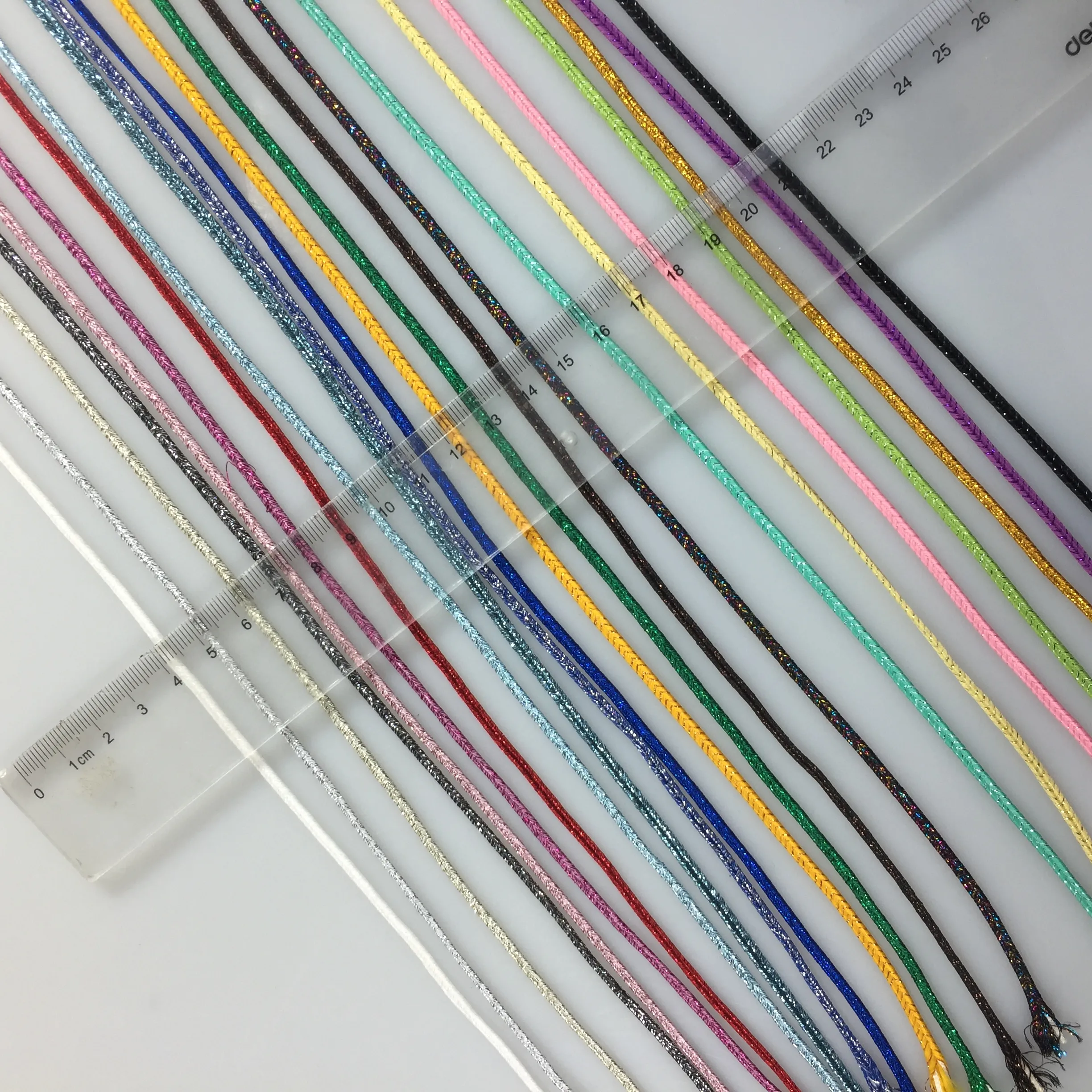 Cordón de 3mm, cuerda metálica para coser y acolchar