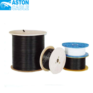 Câble de communication Aston RG59, câble coaxial CCTV 75 ohms <span class=keywords><strong>RG</strong></span> 59 avec <span class=keywords><strong>2</strong></span> câbles d'alimentation - Product Image 2