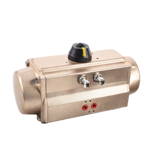 Actuador de válvula neumática de doble acción COVNA Control Gas de 1/2 pulgada de aleación de aluminio con retorno por resorte de 90 grados OEM - Product Image 2