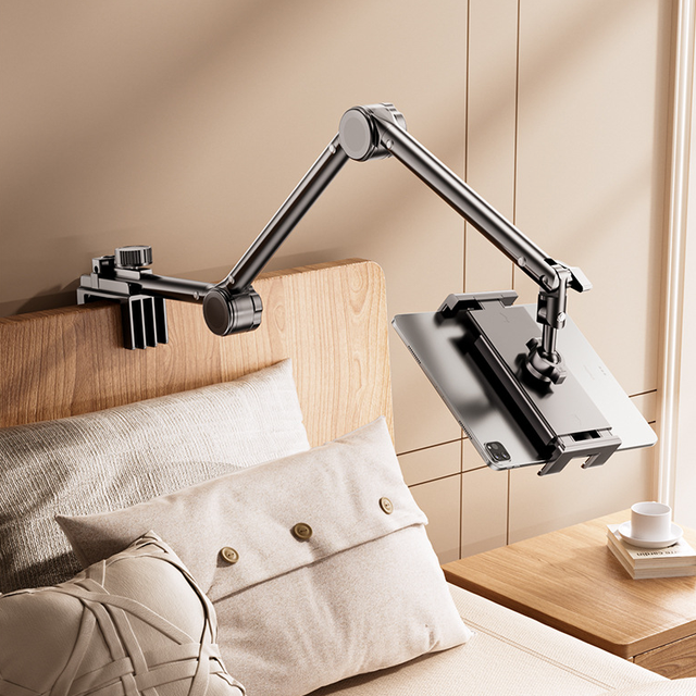 Bed Desk Long Arm Tablet Holder Mobile Phone Stand Adjustable