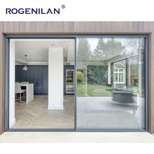 ผนัง<span class=keywords><strong>กั้น</strong></span><span class=keywords><strong>ห้อง</strong></span>แบบเลื่อนกระจกนิรภัยสองชั้นพร้อมฉนวนกันความร้อน Rogenilan ประตูกระจกอลูมิเนียมสำหรับตกแต่งภายในบ้าน - Product Image 5