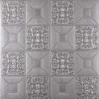 Papier peint 3D à prix réduit autocollant de décoration intérieure pour carrelage de plafond