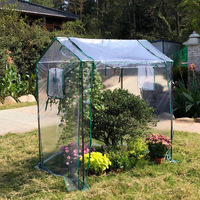 Tente de culture de plantes en PVC/PE robuste serre de jardin avec cadre en acier épaissi pour cultiver des semis serre de jardin