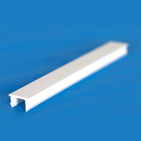 Profils en PVC personnalisés, PVC souple et rigide, profil en plastique transparent en forme de U, profil en plastique PVC