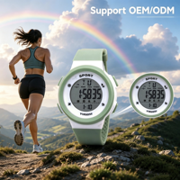 Montre numérique confortable NT-572, montre électronique pour la salle de sport, exercices, logos personnalisés