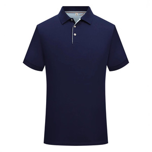 Camisa Polo de Color Sólido, Algodón, Manga Corta, Uso Diario, Ropa de Trabajo, Uniformes - Product Image 1