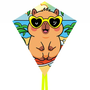 <span class=keywords><strong>Cerf</strong></span>-<span class=keywords><strong>volant</strong></span> en polyester pour enfants, motif dessin animé, facile à faire voler, avec longue queue, pour les sports de plein air et les jeux en famille - Product Image 3