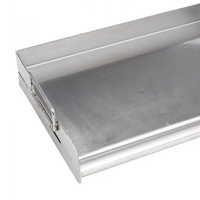 Moderne 24 "X 16" Edelstahl-Grill platte für Teppanyaki-Heizplatten-Gas grills Heckklappen-Grill mit abnehmbaren Griffen