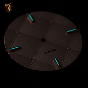 Esfera de Reloj de 33 mm con Impresión OEM, Marcador Rosa Nh35 Sw200, Esfera de Reloj de Cuarzo con Logotipo Personalizado, Accesorios para Relojes de Fábrica - Product Image 4