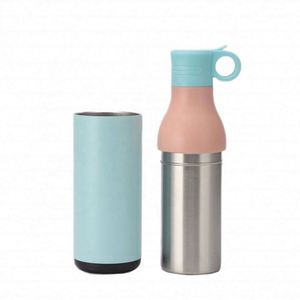 New Design Stainless Steel <b>Vacuum</b> Insulated Water Bottle <b>Portable</b> Thermos Cup - Product Image 1