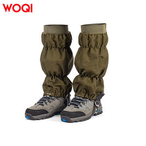Guêtres WOQI vertes en polyester, protection imperméable pour la randonnée, le camping, la neige, les activités de plein air pour adultes - Product Image 5
