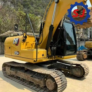 Excavatrice CAT 313GC de 12 tonnes, machine de terrassement hydraulique d'occasion avec moteur pour travaux de construction - Product Image 1
