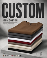 T-shirt en coton 100 % uni basique pour homme, coupe oversize à épaules tombantes, style boxy, idéal pour le quotidien, personnalisable (marque privée)