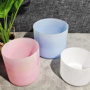 Cuenco de Cristal de Cuarzo Transparente de Color Curativo al 99.99% de Pureza, Precio de Fábrica Q're, Instrumentos de Sanación por Sonido - Product Image 4