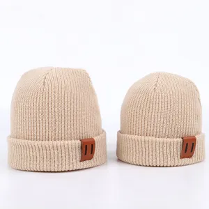 topi anak anak ekor Suppliers-Topi Beanie Musim Dingin Anak Laki-laki, Topi Rajut 9 Warna S/L untuk Anak Laki-laki dan Perempuan