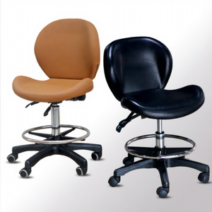 Z Professional Beauty Salon <b>Stool</b> Hydraulic <b>Adjustable</b> Technician Chair with Backrest - Product Image 5