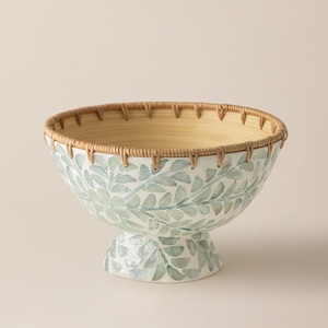 ถาดเสิร์ฟหอยมุกทรงกลมหรูหรา - Product Image 1