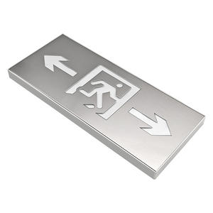 Luz LED de salida de emergencia, lámpara de alarma de incendio de CA 220V, 1W, luces de señales de salida de emergencia - Product Image 3