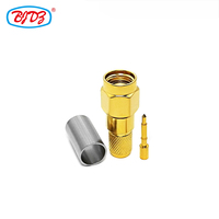 SMA Male Plug LMR240 H155 RG59 RG8X Cable RF Coax Coaxial Connectors