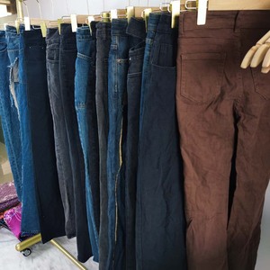 Pantaloni in Denim di Seconda Mano di Alta Qualità per Uomo e Donna, <span class=keywords><strong>Abbigliamento</strong></span> Estivo Economico per Adulti - Product Image 1