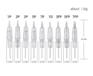 Aiguilles de cartouche jetables pour tatouage 1RL 3RL 5RL pour machine de microblading et de broderie des sourcils PMU - Product Image 2