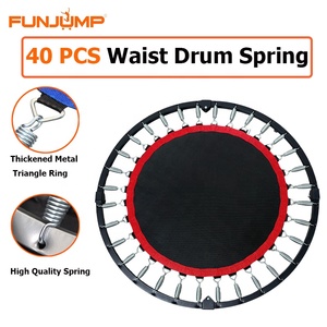 Mini trampoline pliable pour <span class=keywords><strong>l</strong></span>'intérieur certifié ASTM 40''/48'' - Cadre résistant - Options personnalisées pour adultes - Product Image 4