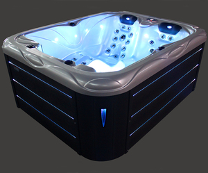 <span class=keywords><strong>Massage</strong></span> à bulles d'air extérieur Bain à remous Petit <span class=keywords><strong>spa</strong></span> pour <span class=keywords><strong>deux</strong></span> personnes - Product Image 6