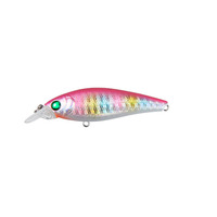 Leurre dur de pêche pour achigan d'eau douce, type minnow, 60mm 6g, flottant, profondeur de plongée 0,5 mètre, simulation, approvisionnement en gros